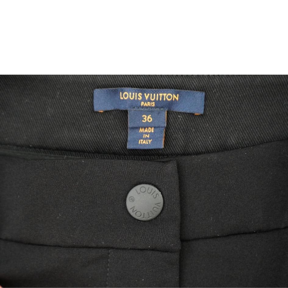 Louis Vuitton Black Technical Jersey Cargo Pants - 9