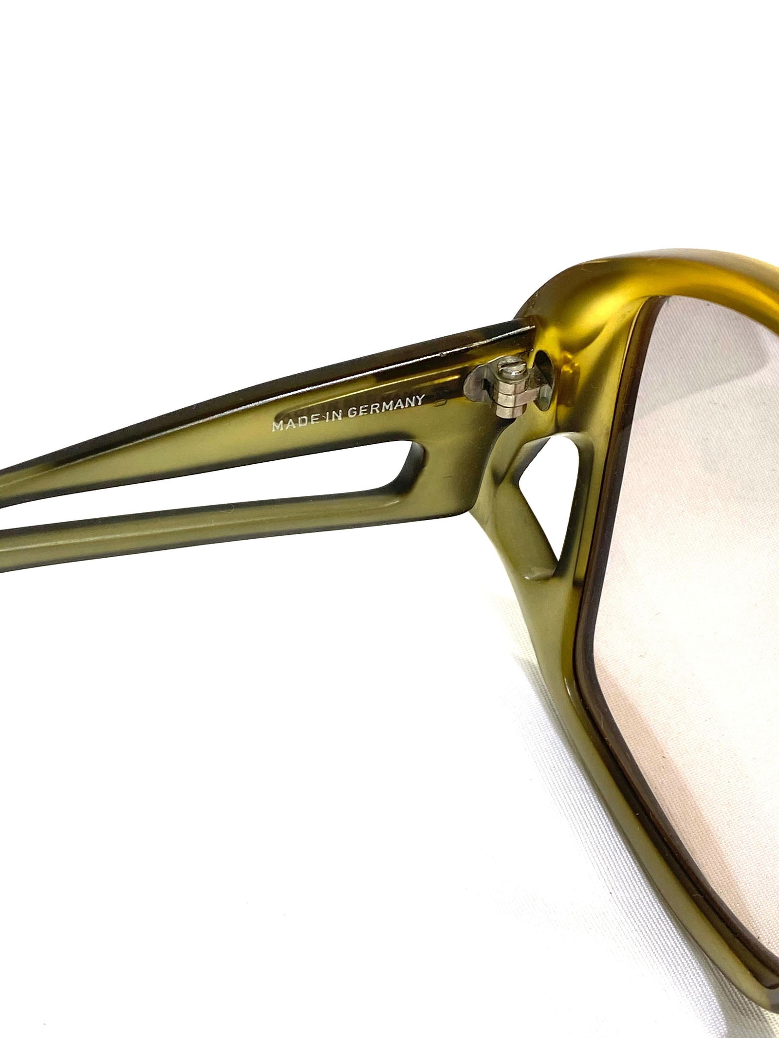 Vintage Christian Dior Green Square Sunglasses - 20