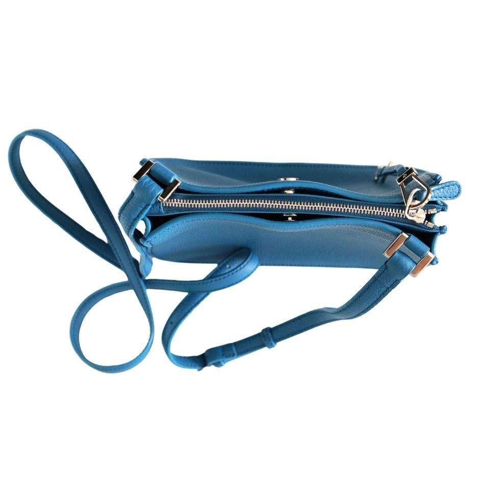 Loro Piana Mini Blue Milky Way Crossbody Bag - 15