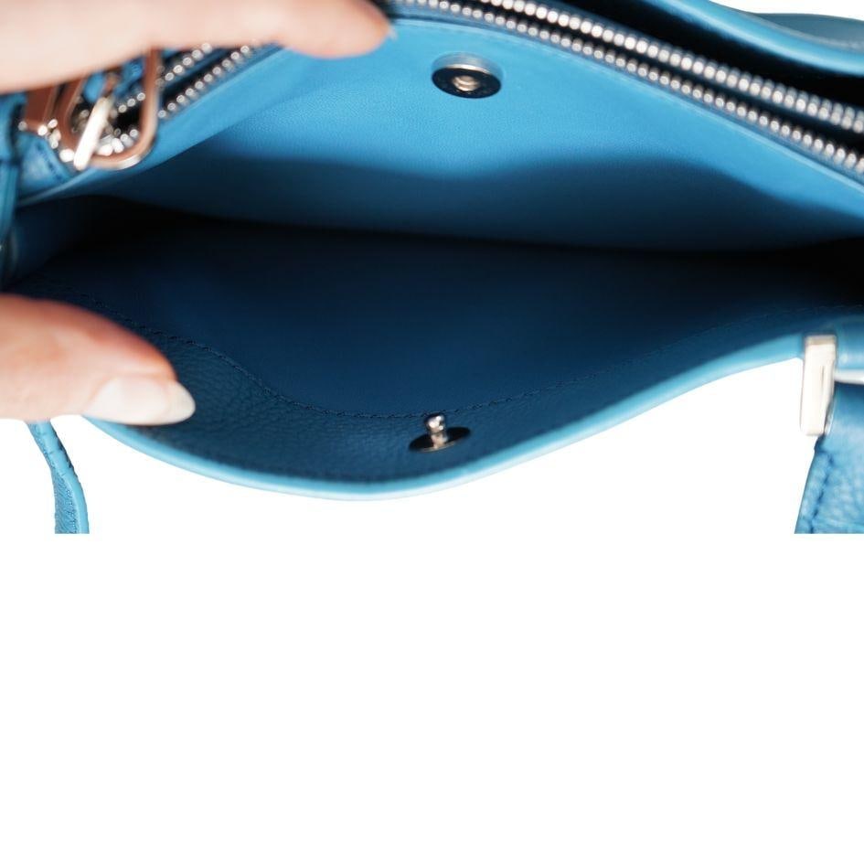 Loro Piana Mini Blue Milky Way Crossbody Bag - 18