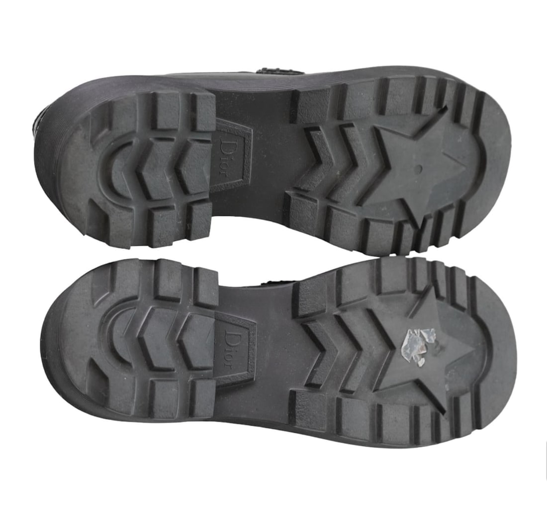 Christian Dior Code Black Loafer Sz 38 - 4