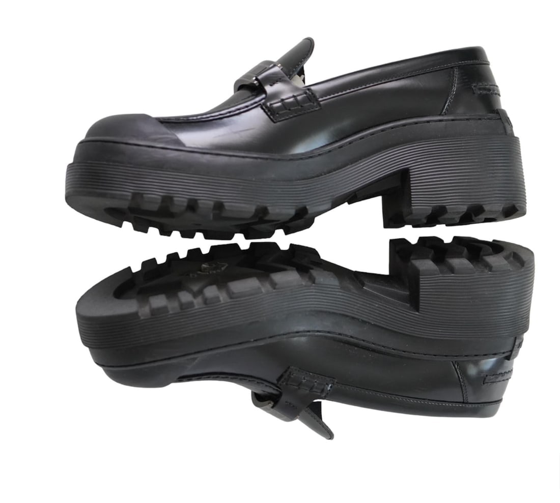 Christian Dior Code Black Loafer Sz 38 - 9