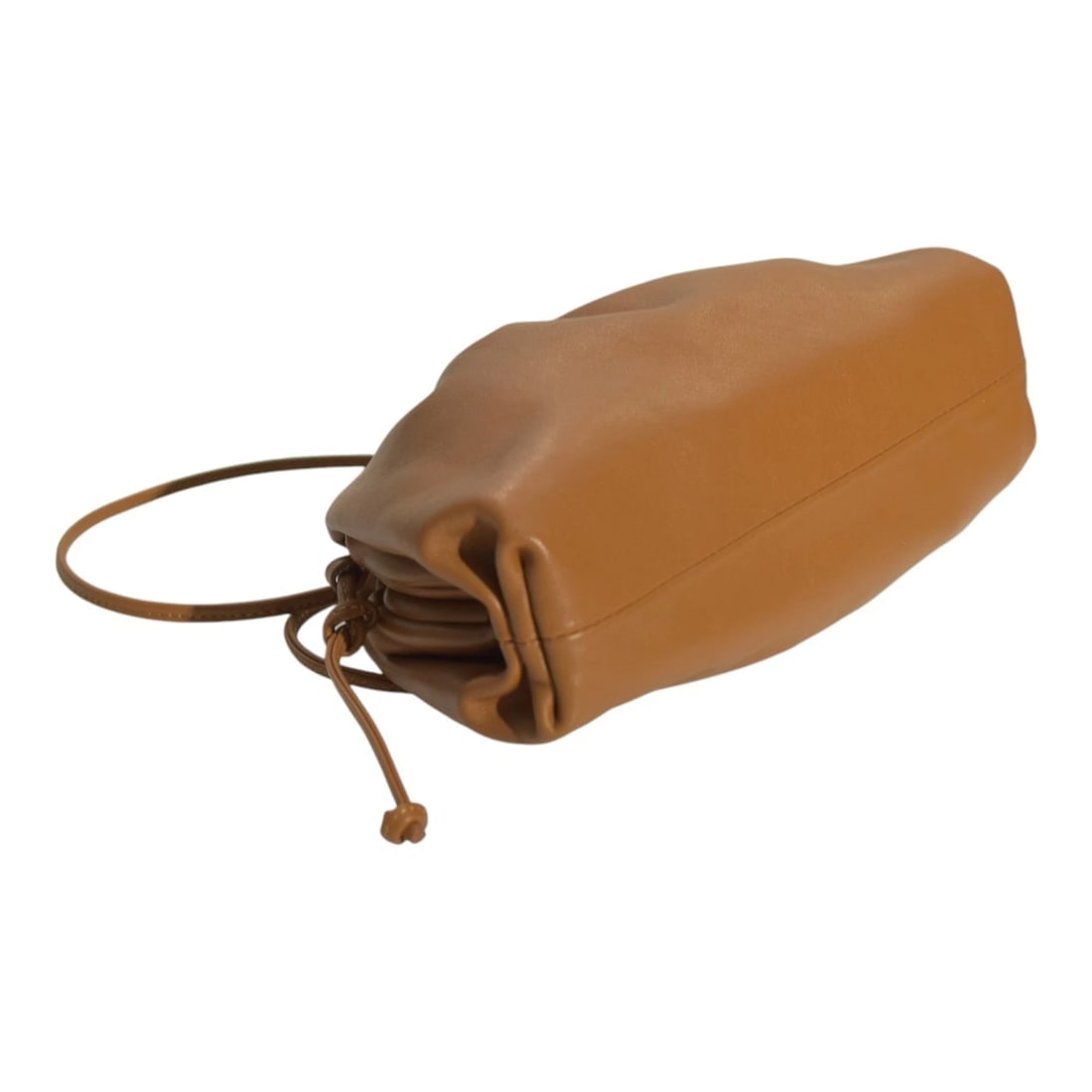 Bottega Veneta Camel Brown Lambskin The Mini Pouch crossbody bag - 10