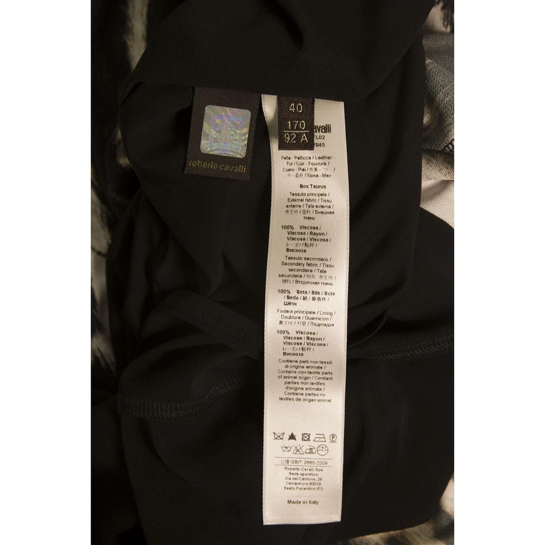 New Nwt Roberto Cavalli Animal Print Leather Straps Sexy Back Mini Dress sz 40 - 6