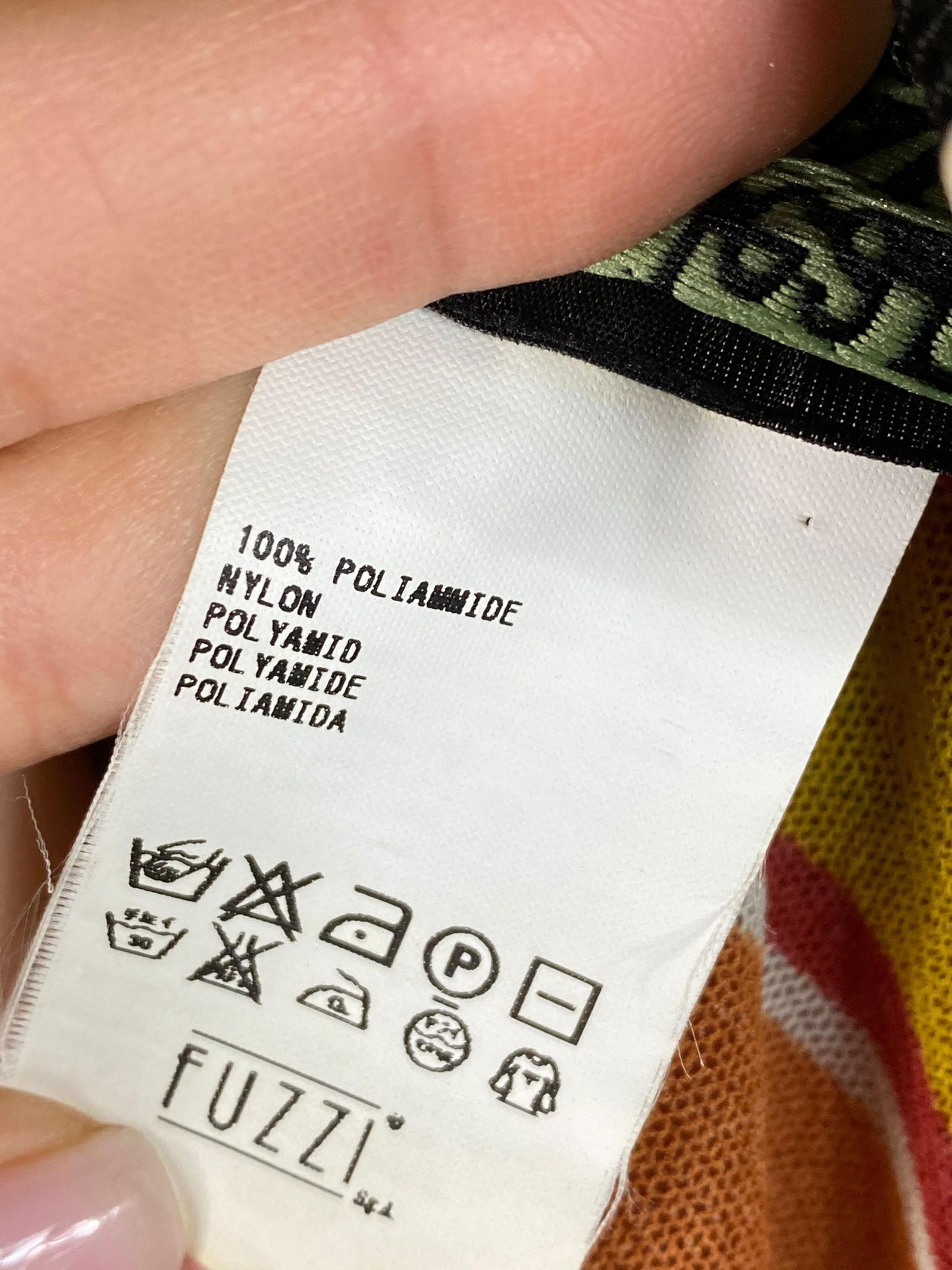 Vintage Jean Paul Gaultier Multicolor Mesh Poncho Cover Up Top Size M - 6