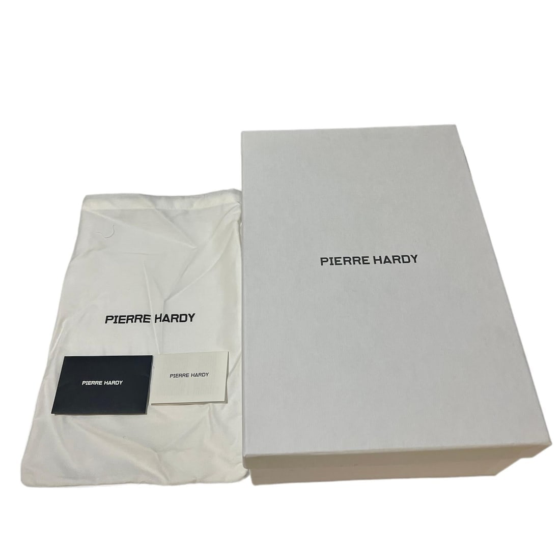 Pierre Hardy Black and White Sandals Shoes, Size 39 - 14