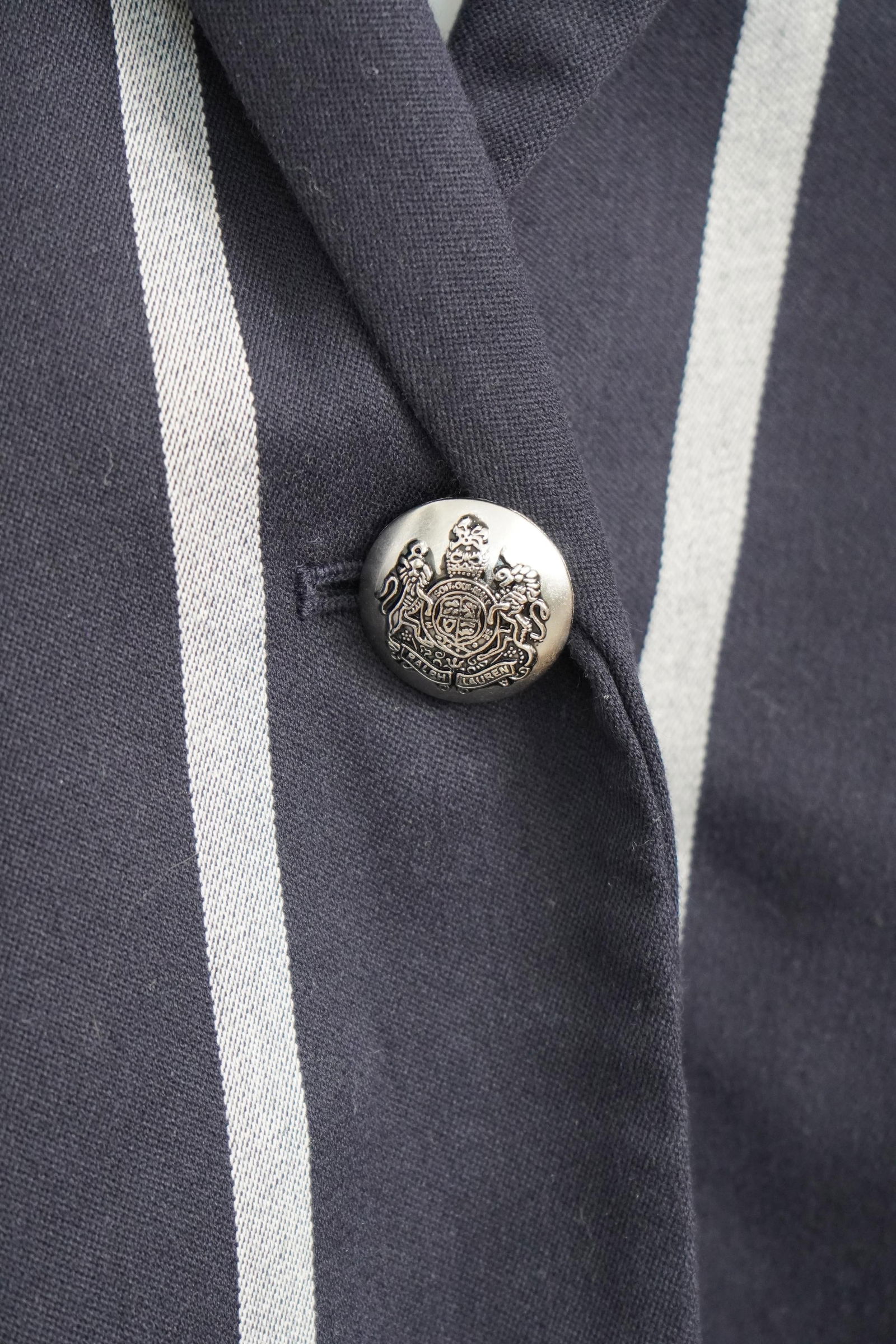 Ralph Lauren Navy striped blazer - 2