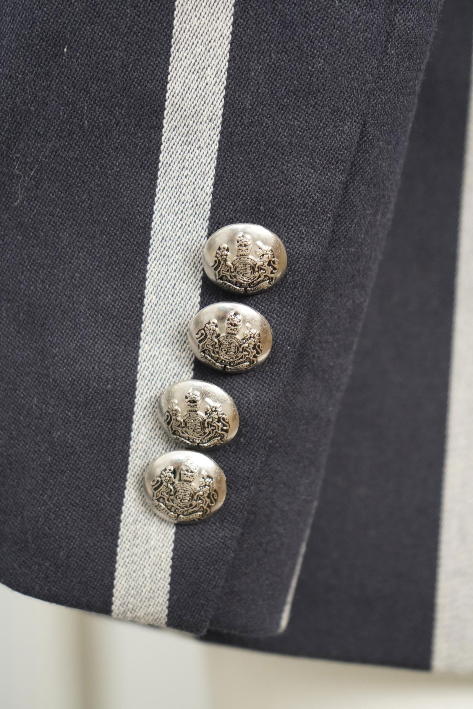 Ralph Lauren Navy striped blazer - 4