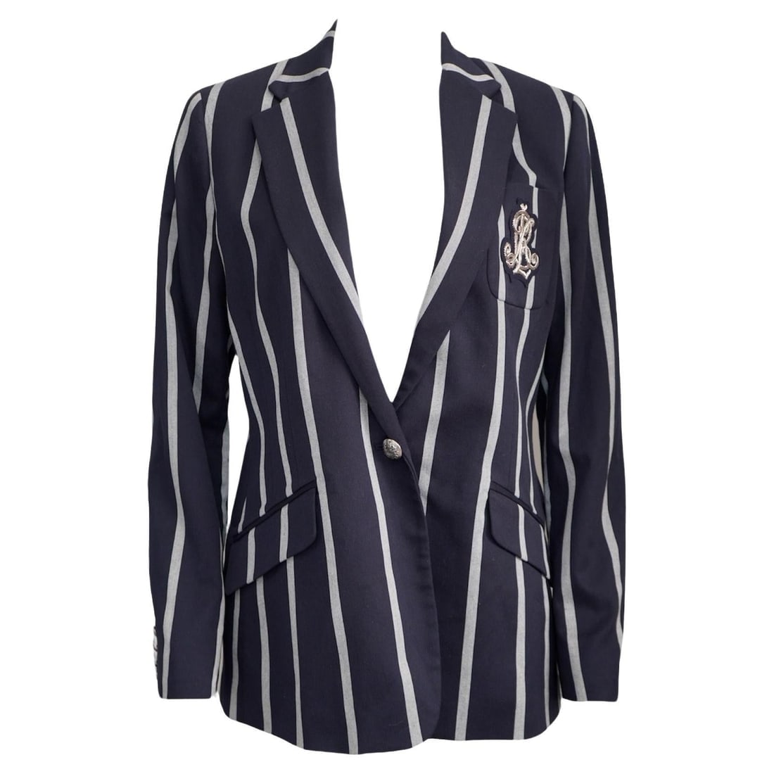 Ralph Lauren Navy striped blazer - 7