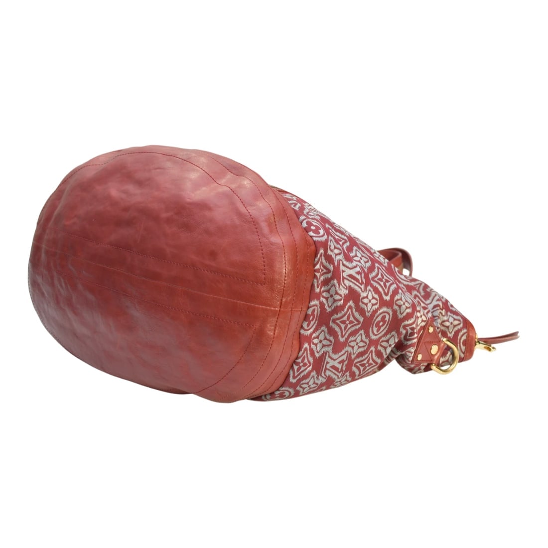 Louis Vuitton 2010 Limited Edition Bordeaux Monogram Jacquard Aviator satchel - 14