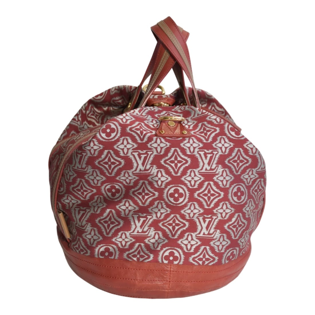 Louis Vuitton 2010 Limited Edition Bordeaux Monogram Jacquard Aviator satchel - 5