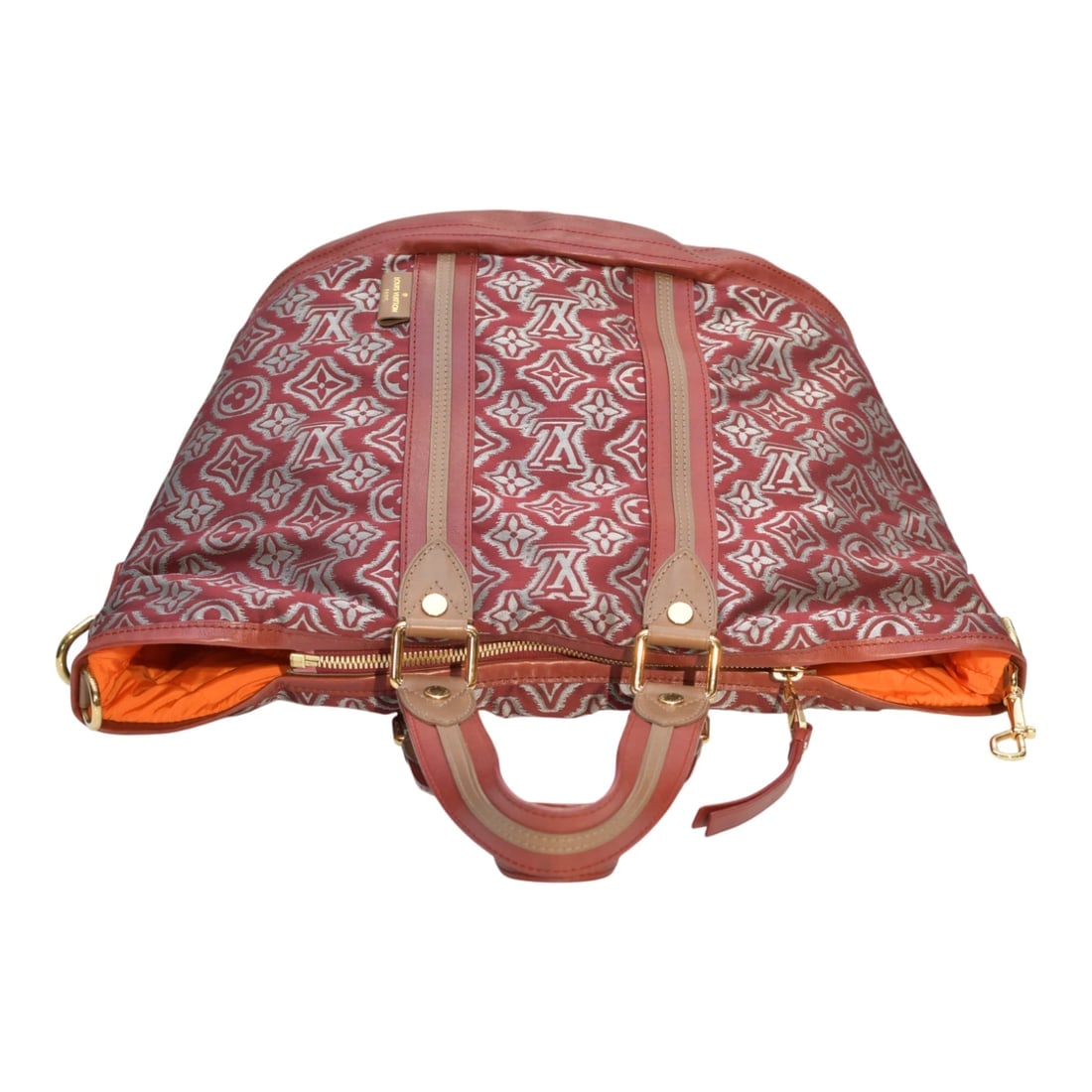 Louis Vuitton 2010 Limited Edition Bordeaux Monogram Jacquard Aviator satchel - 9