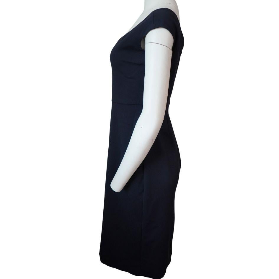 Peter Cohen Navy Midi Dress, Size Medium - 3