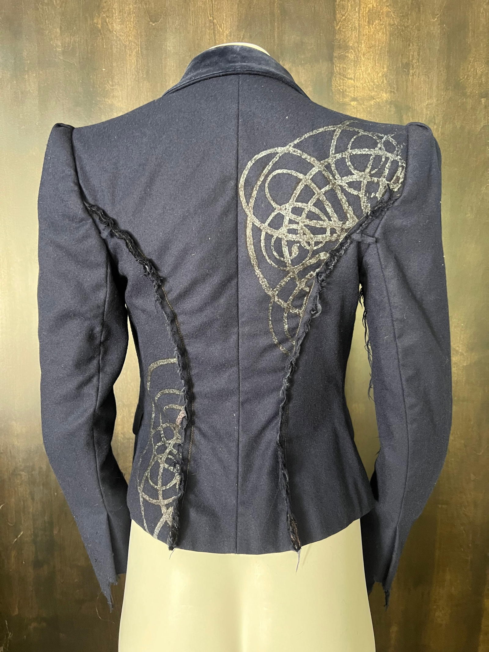 Libertine Navy Blazer Jacket - 10