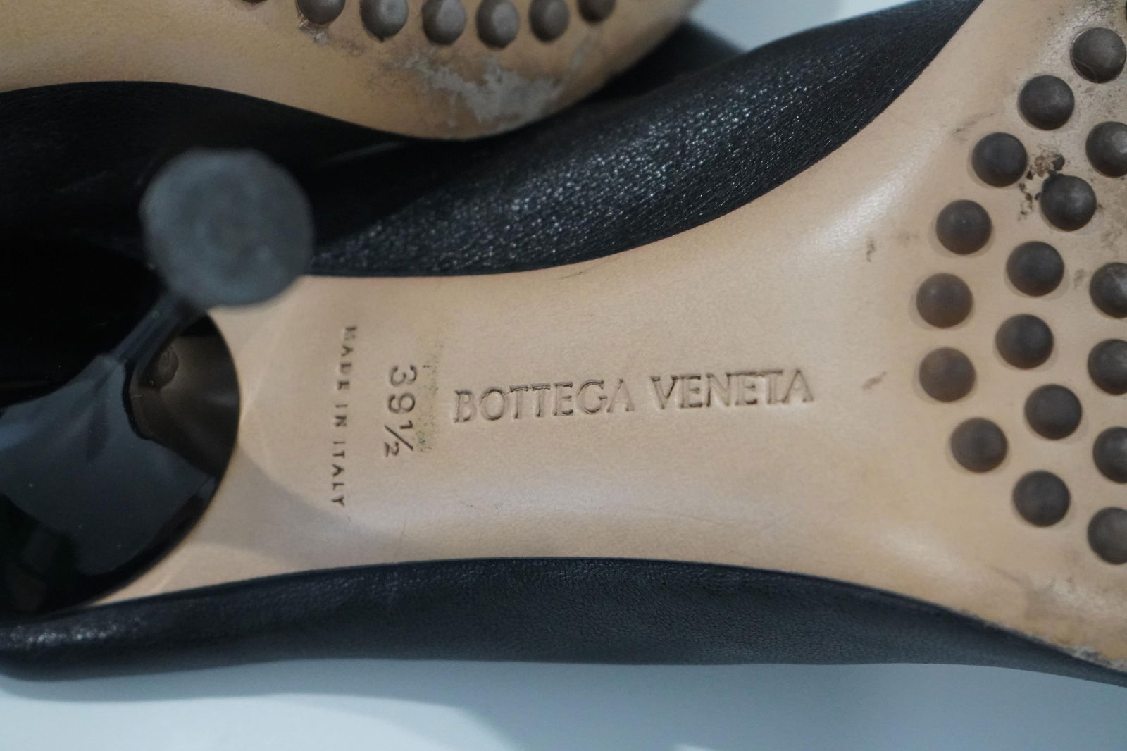 Bottega Veneta Black Dot Sock Mules 39.5 - 13