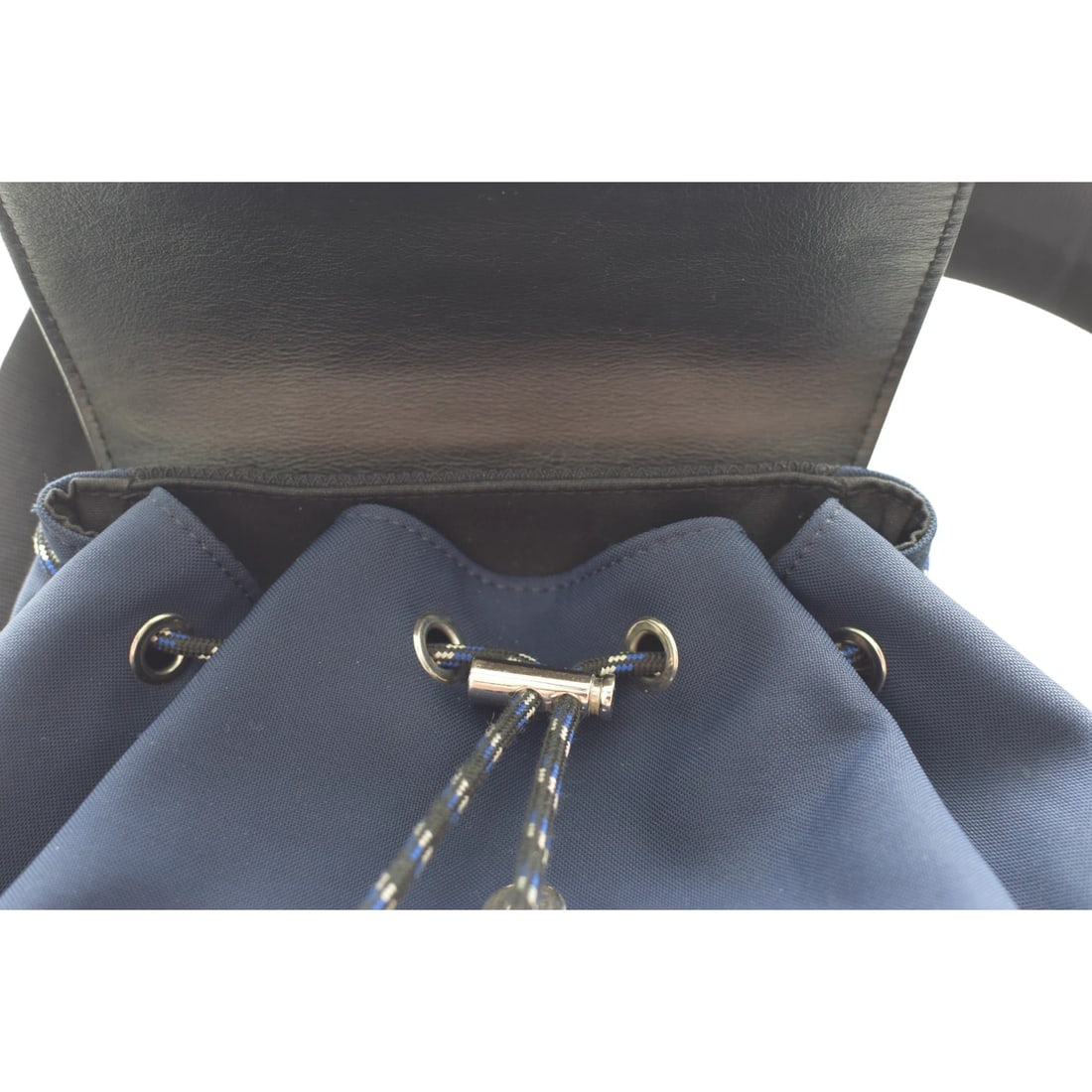 Christian Dior B‑Motion Backpack 1MOBA062XVO – Navy/Black Nylon & Leather Unisex - 13