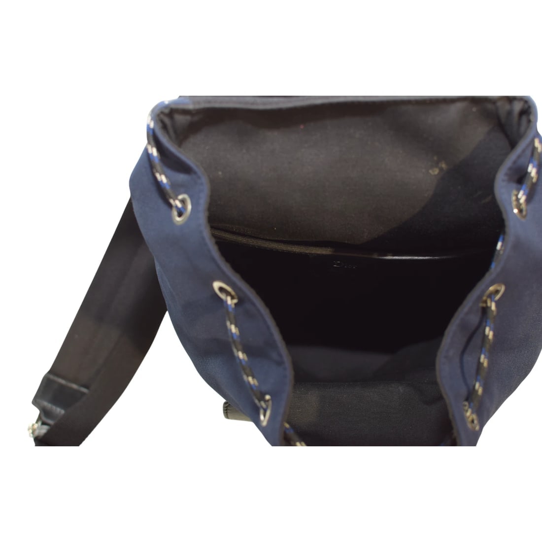 Christian Dior B‑Motion Backpack 1MOBA062XVO – Navy/Black Nylon & Leather Unisex - 18