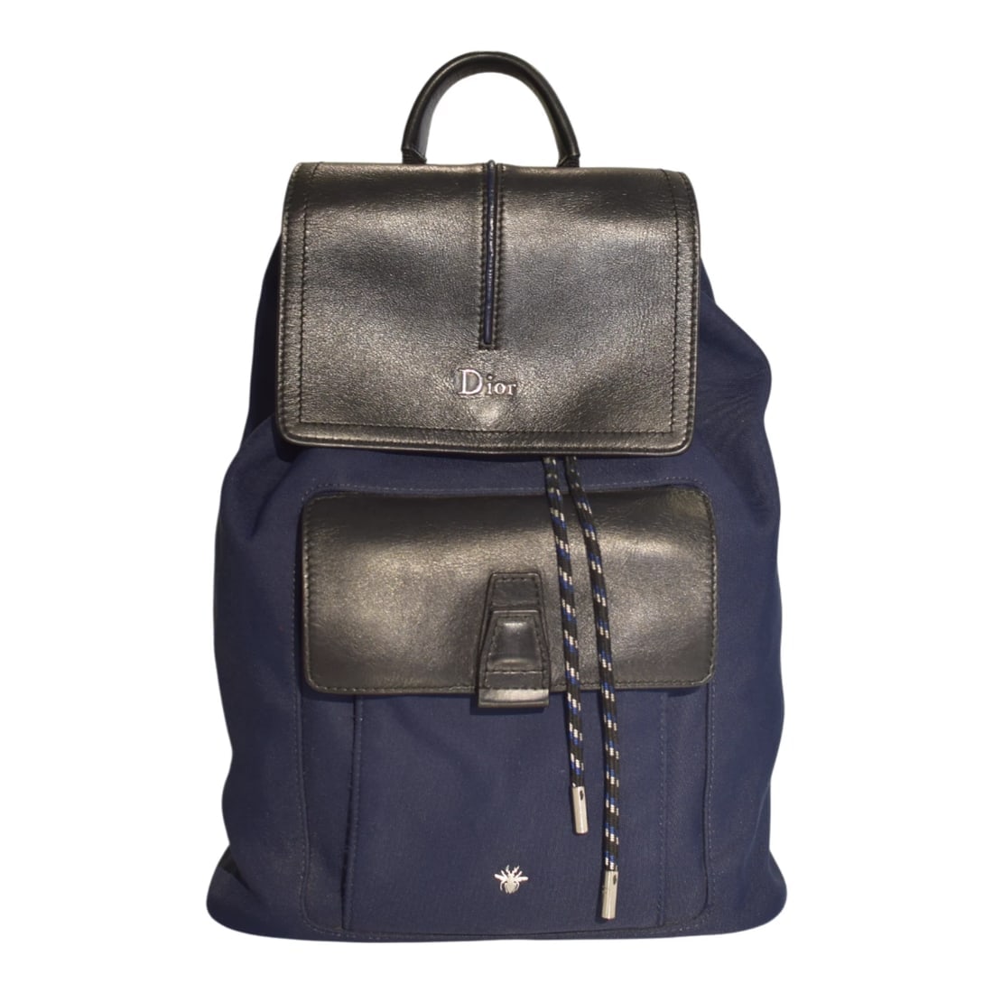 Christian Dior B‑Motion Backpack 1MOBA062XVO – Navy/Black Nylon & Leather Unisex: Title:Christian Dior B‑Motion Backpack 1MOBA062XVO – Navy/Black Nylon & Leather UnisexDescription:Christian Dior B‑Motion Backpack 1MOBA062XVO – Navy/Black Nylon & Leather