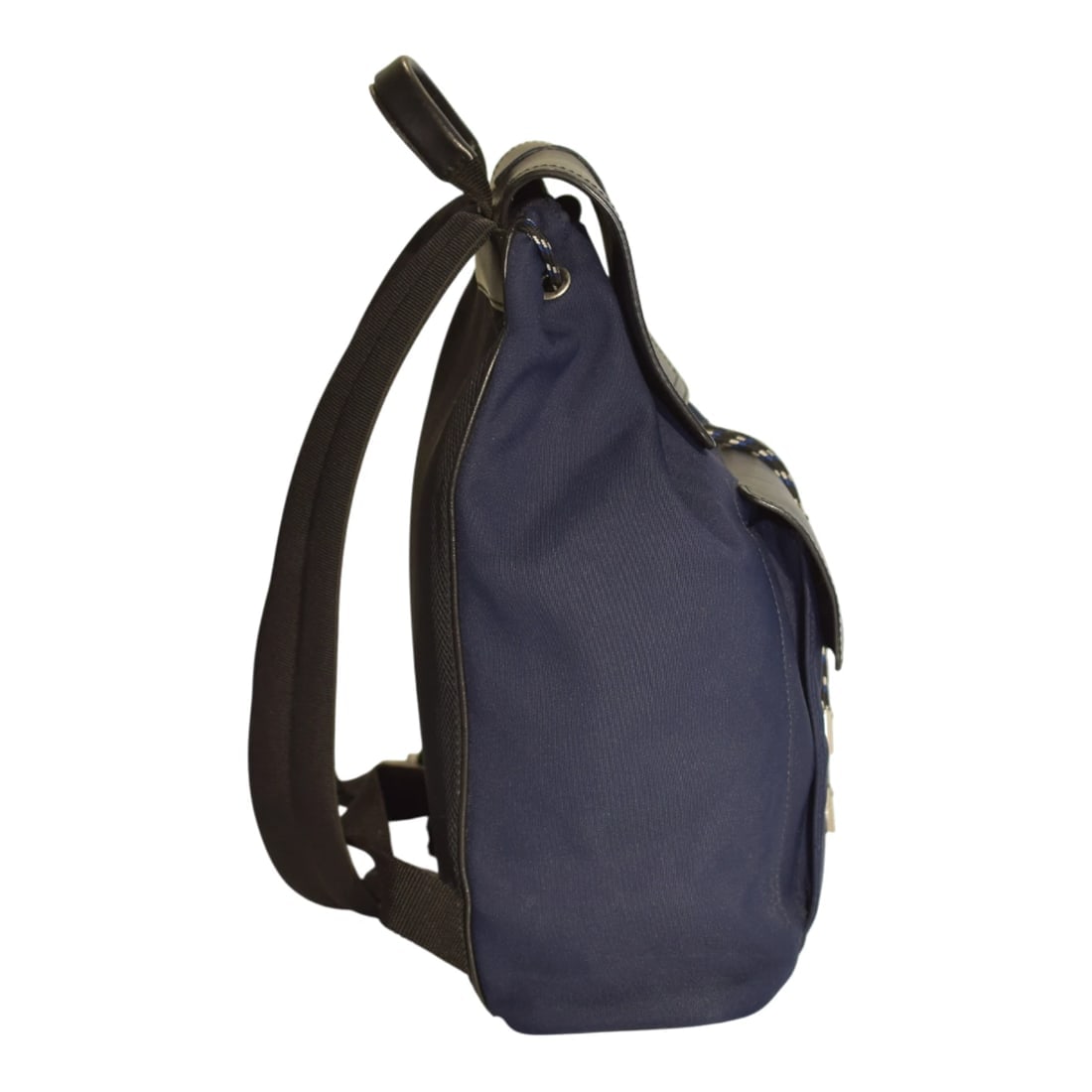 Christian Dior B‑Motion Backpack 1MOBA062XVO – Navy/Black Nylon & Leather Unisex - 2