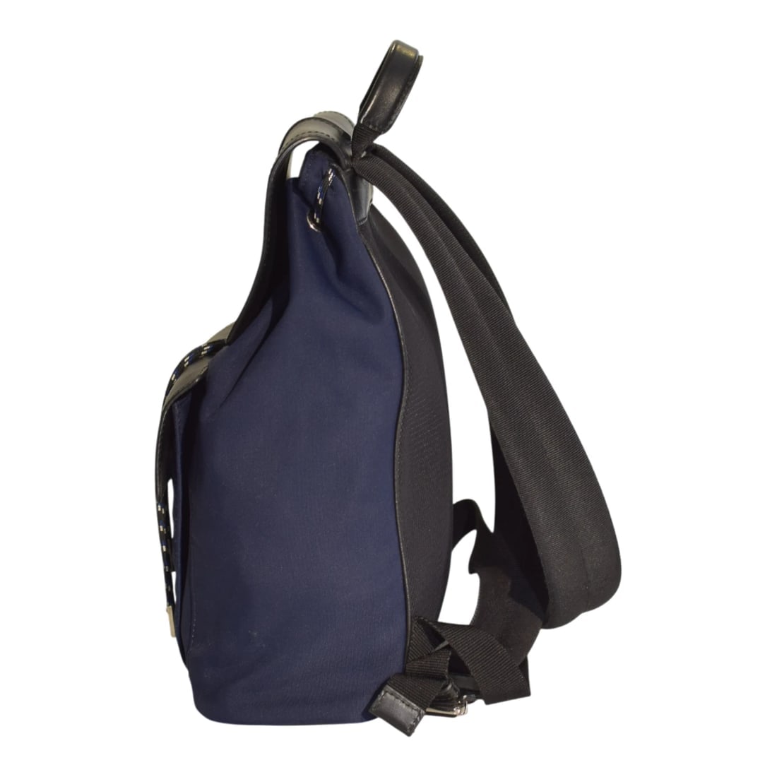 Christian Dior B‑Motion Backpack 1MOBA062XVO – Navy/Black Nylon & Leather Unisex - 3
