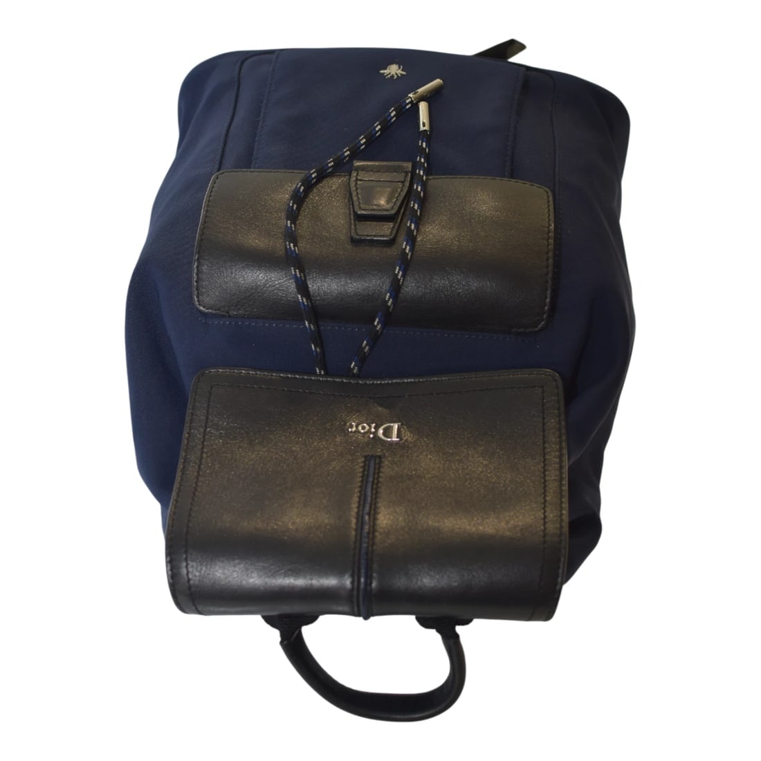 Christian Dior B‑Motion Backpack 1MOBA062XVO – Navy/Black Nylon & Leather Unisex - 5