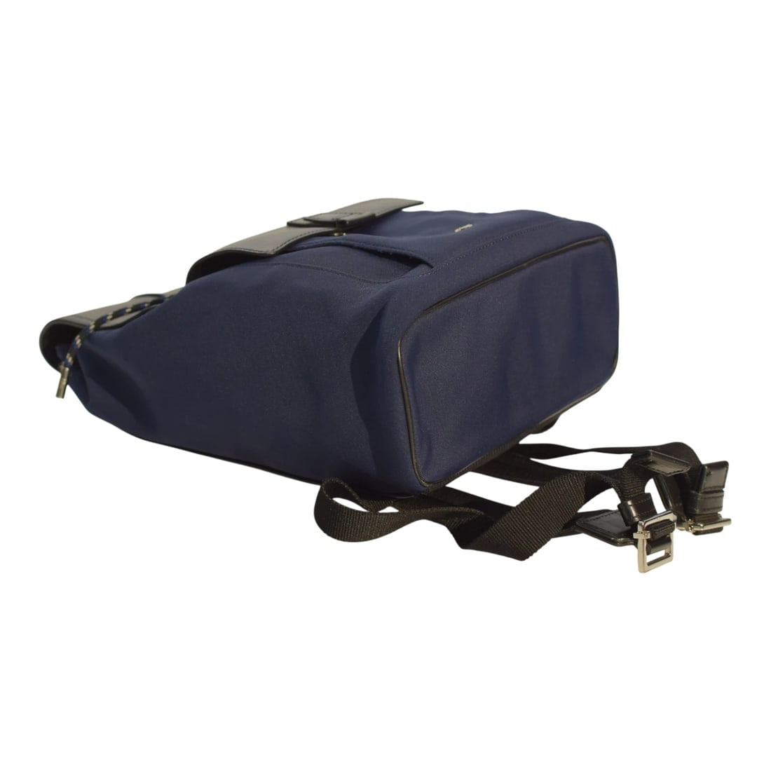 Christian Dior B‑Motion Backpack 1MOBA062XVO – Navy/Black Nylon & Leather Unisex - 7