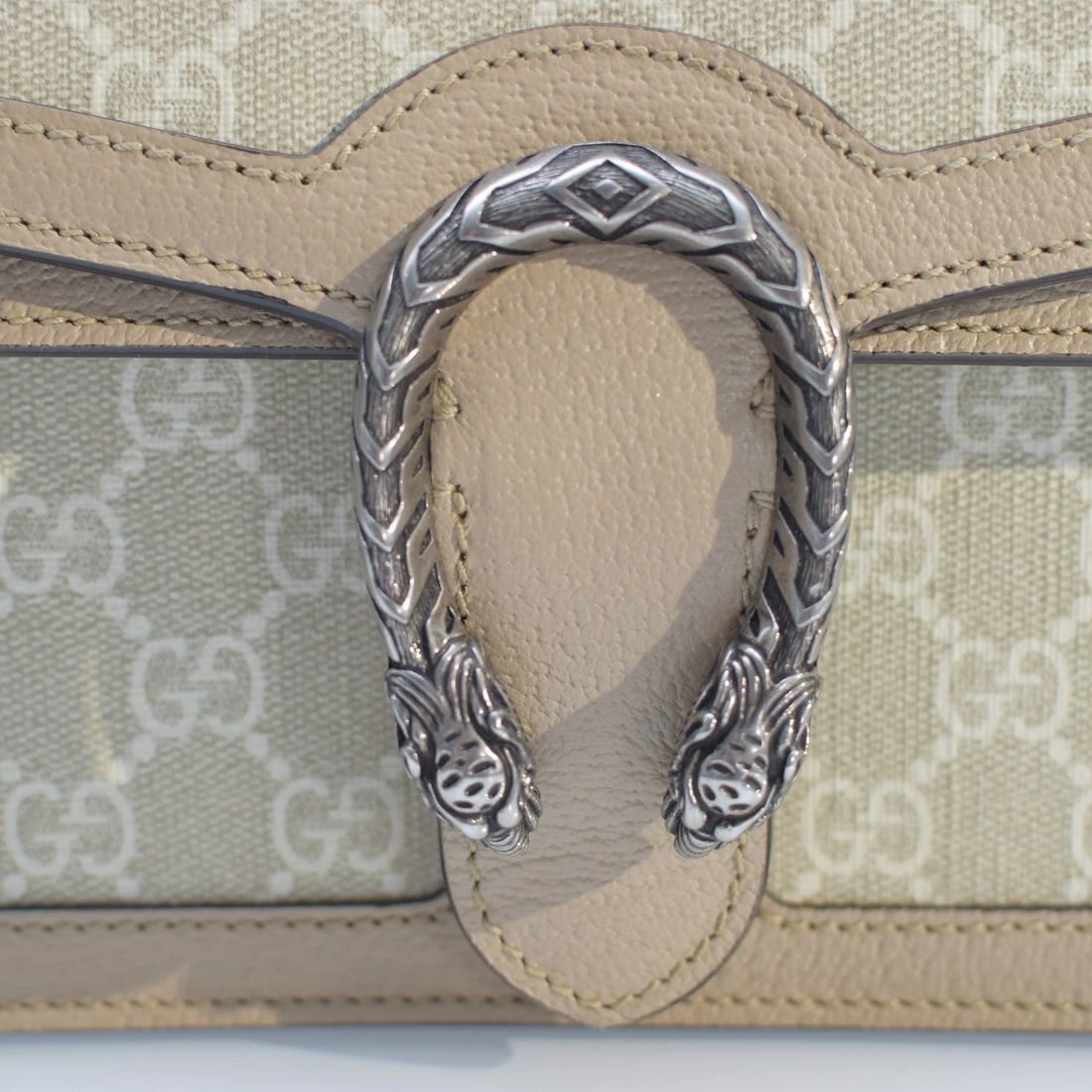 Gucci Dionysus GG Supreme Monogrammed top handle and shoulder bag medium - 12