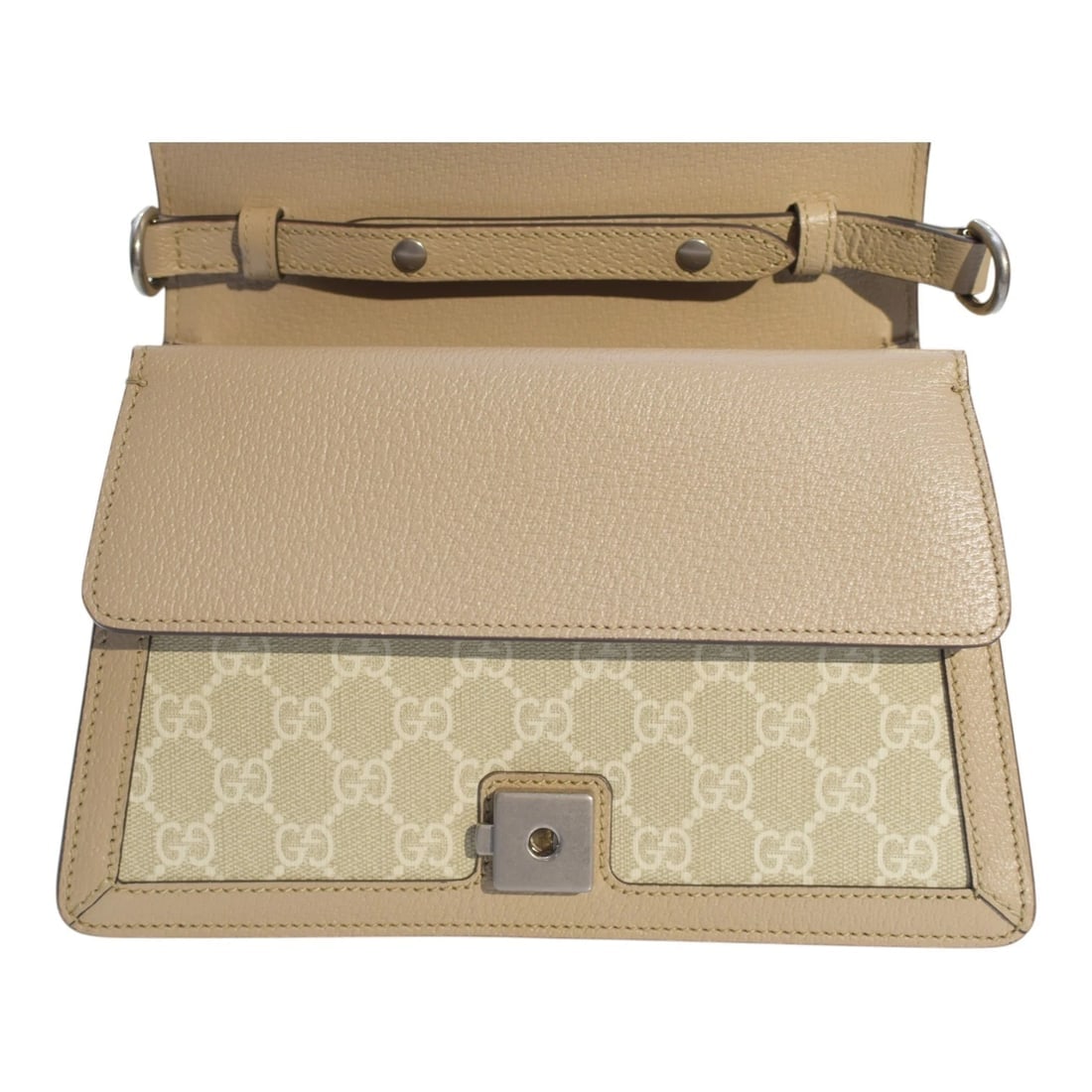 Gucci Dionysus GG Supreme Monogrammed top handle and shoulder bag medium - 13