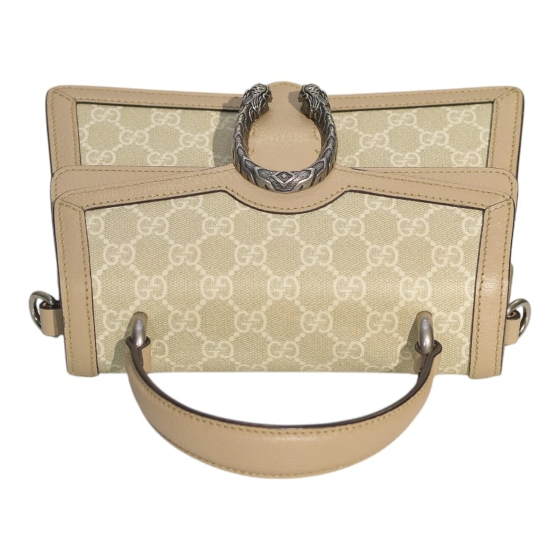 Gucci Dionysus GG Supreme Monogrammed top handle and shoulder bag medium - 6