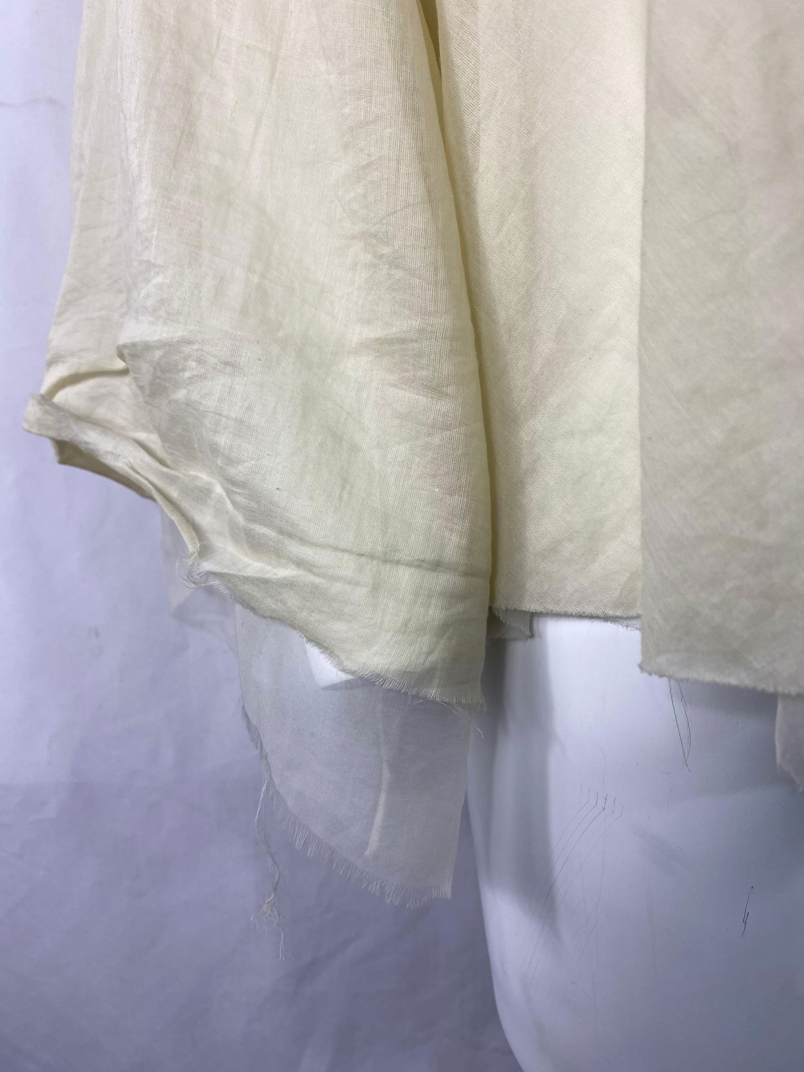 The Row Beige Cotton Blouse Top, Size XS - 11