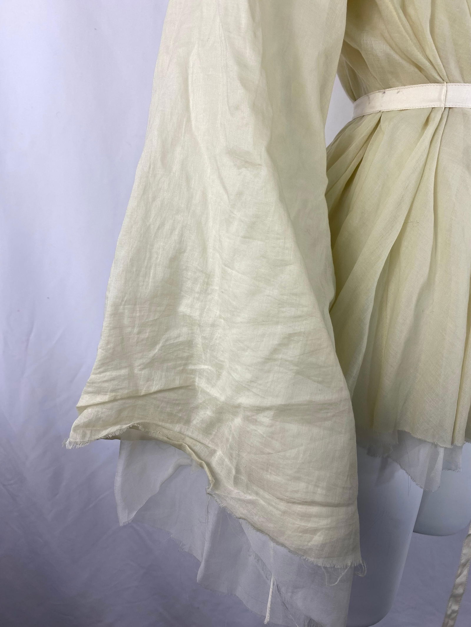 The Row Beige Cotton Blouse Top, Size XS - 19