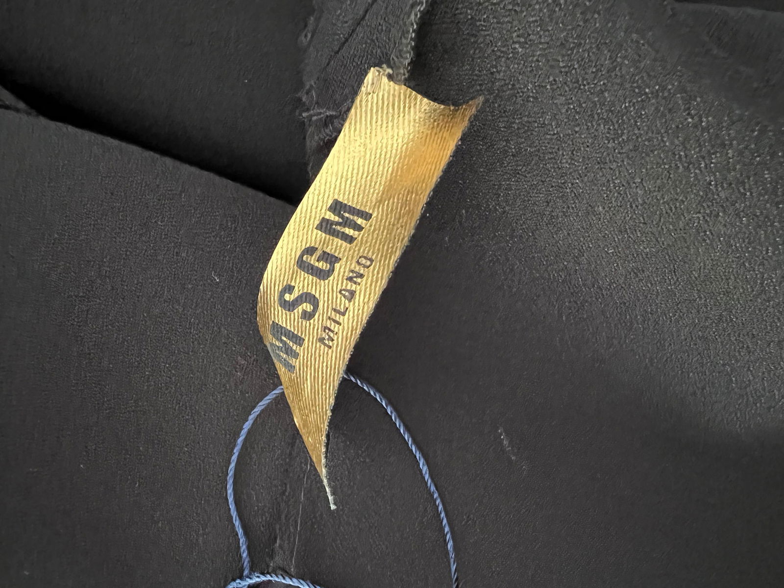 MSGM Black Mini Dress, Size 42 - 13