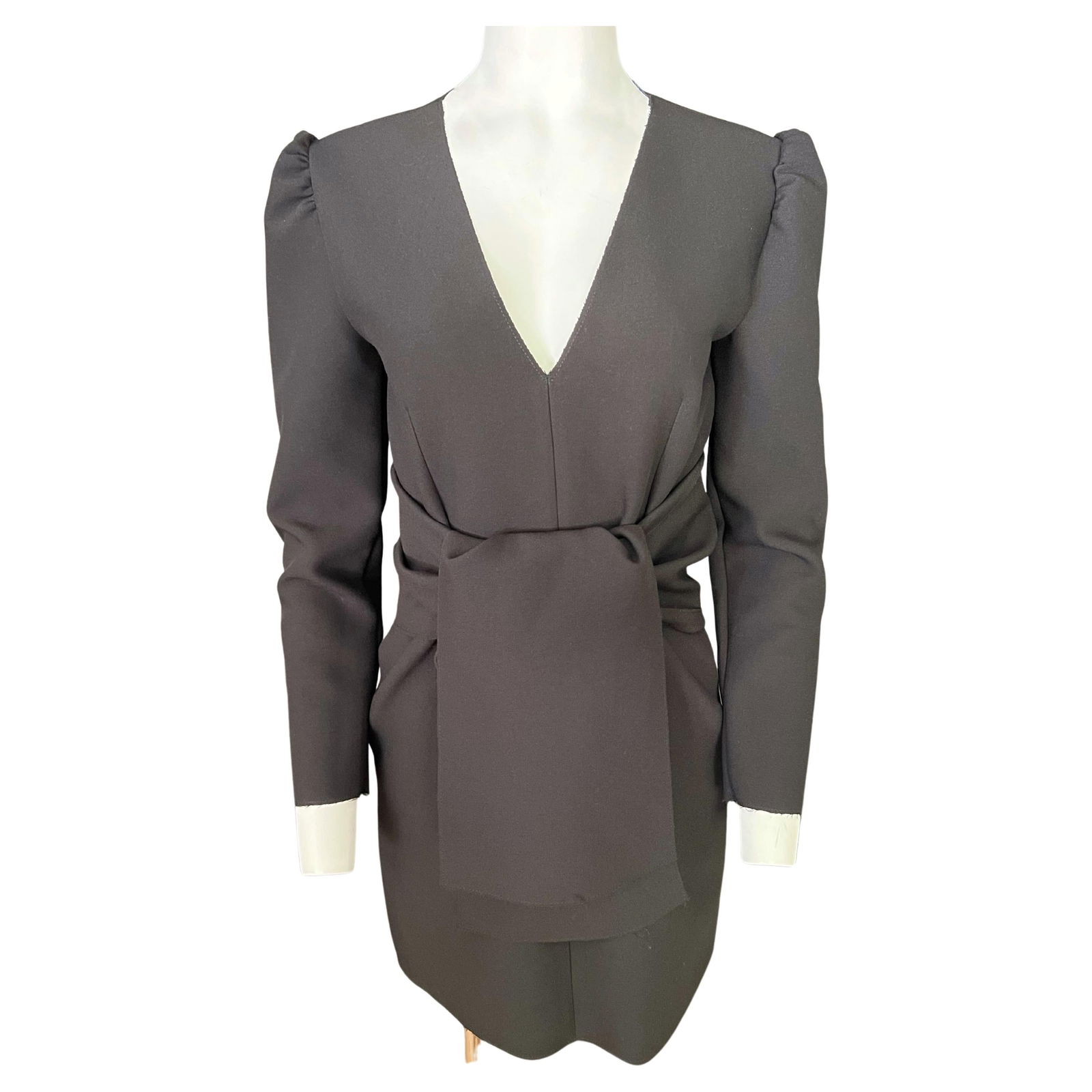 MSGM Black Mini Dress, Size 42 - 16