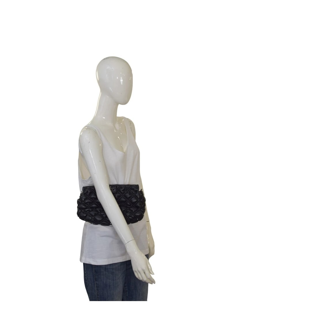 Valentino Garavani Nappa Spikeme Rockstud Clutch Black quilted leather - 19