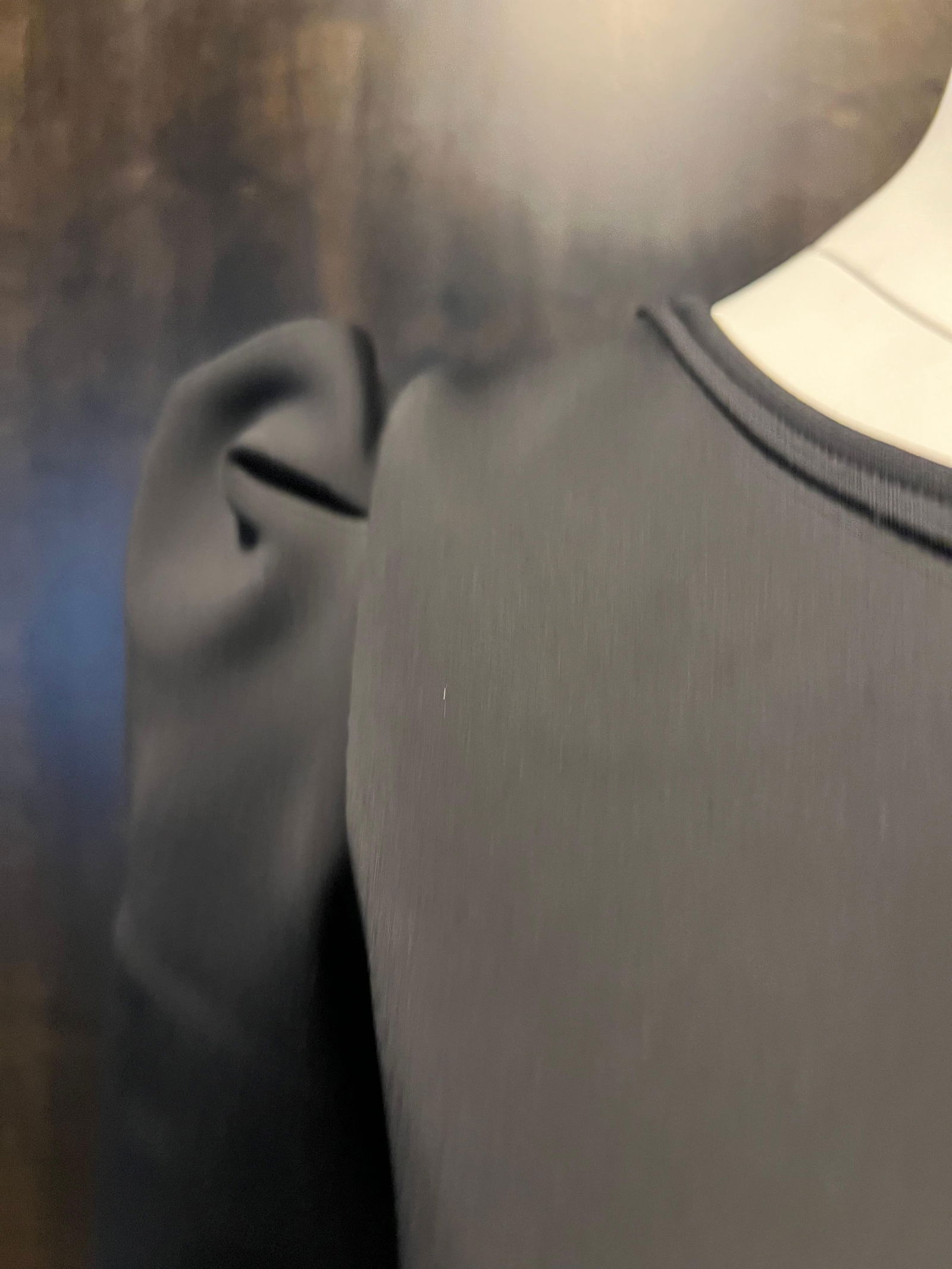 Lanvin Black Mini Dress, Size 40 - 12