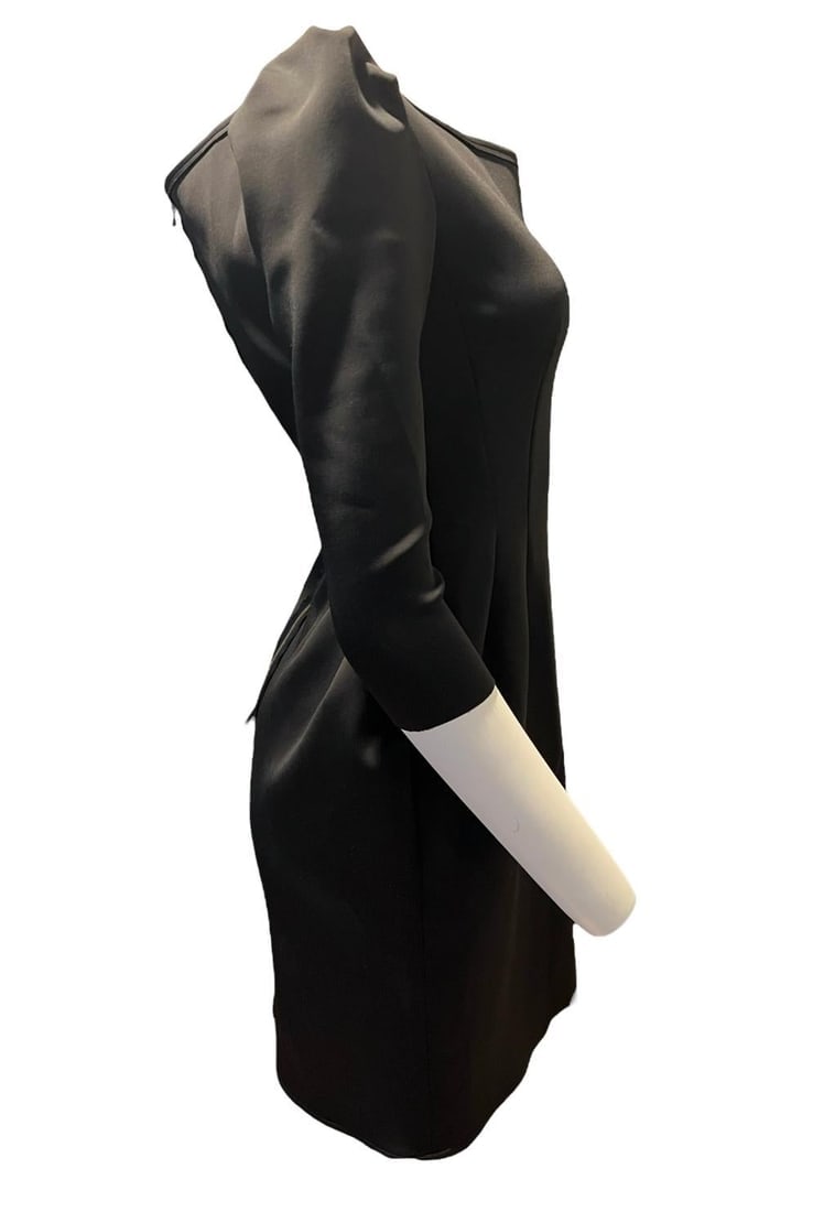 Lanvin Black Mini Dress, Size 40 - 20