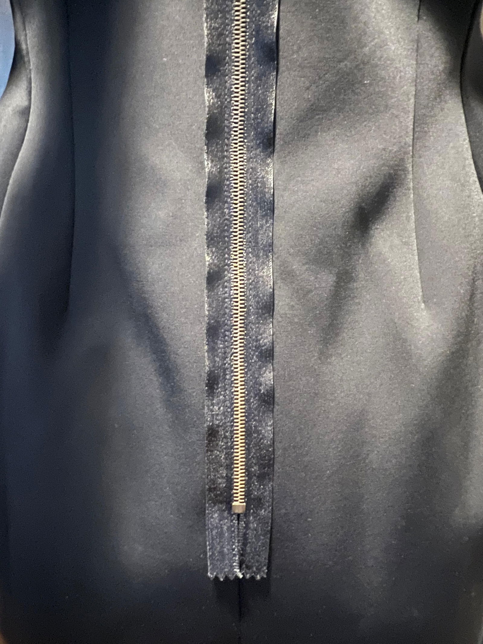 Lanvin Black Mini Dress, Size 40 - 3