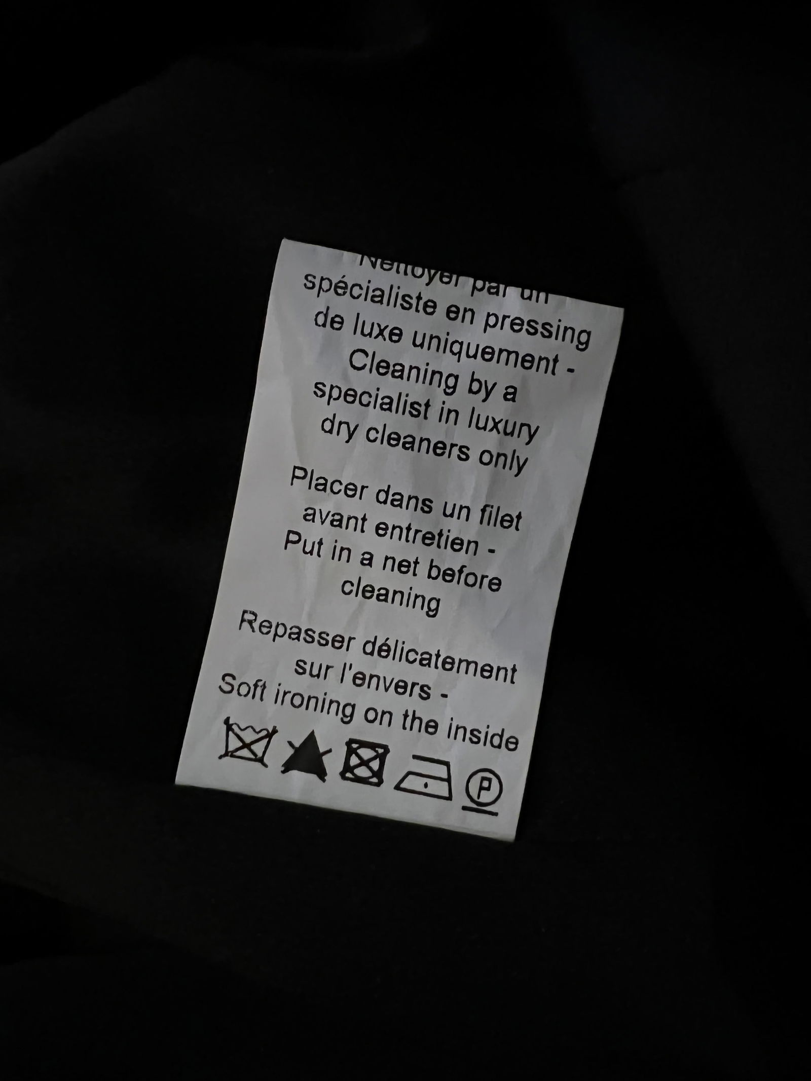 Lanvin Black Mini Dress, Size 40 - 6