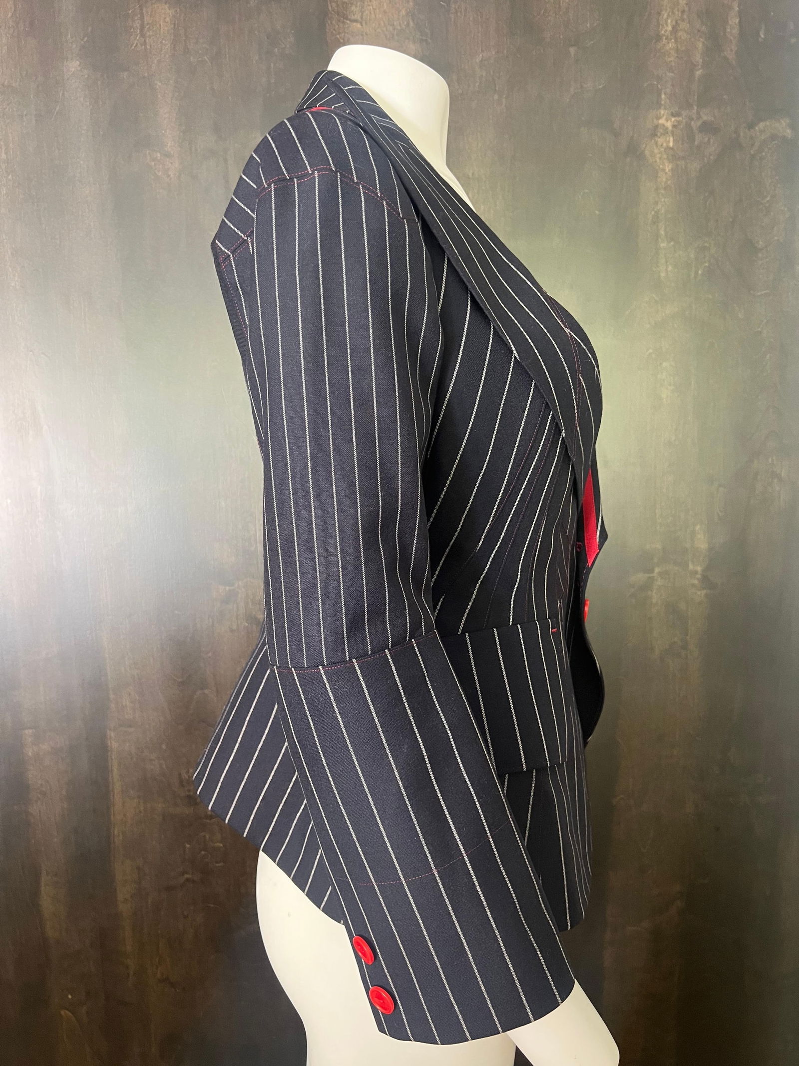 Shiro Sakai Navy Blazer Jacket, Size Medium - 10