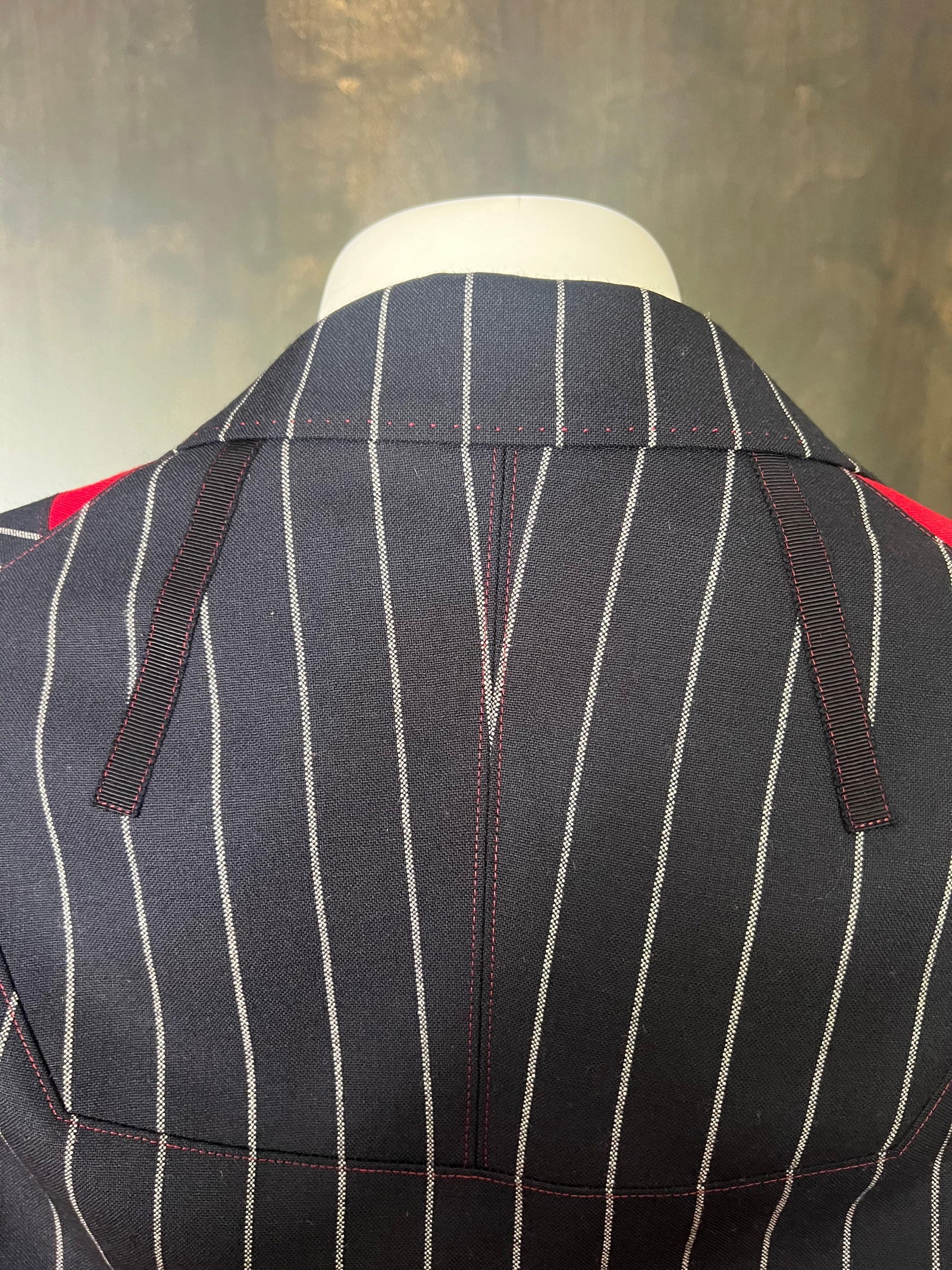 Shiro Sakai Navy Blazer Jacket, Size Medium - 2