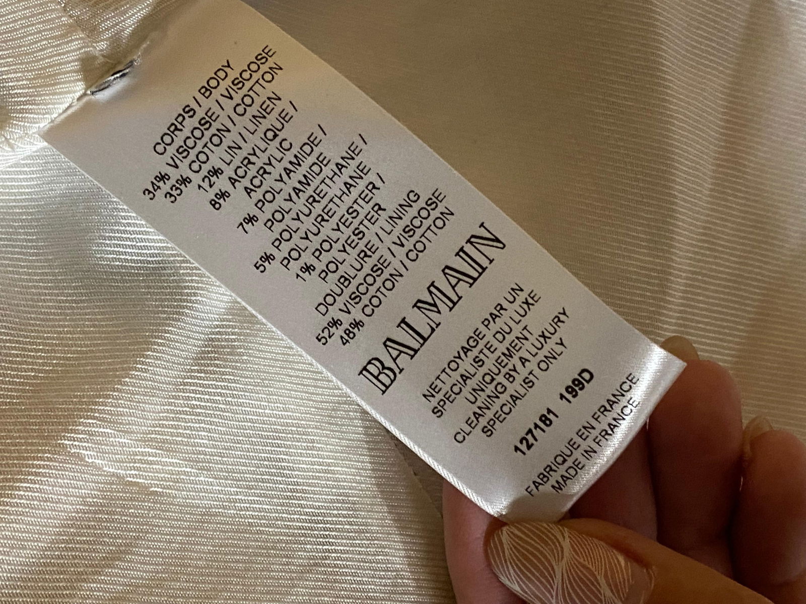 Balmain Multicolored Tweed Blazer Jacket - 17