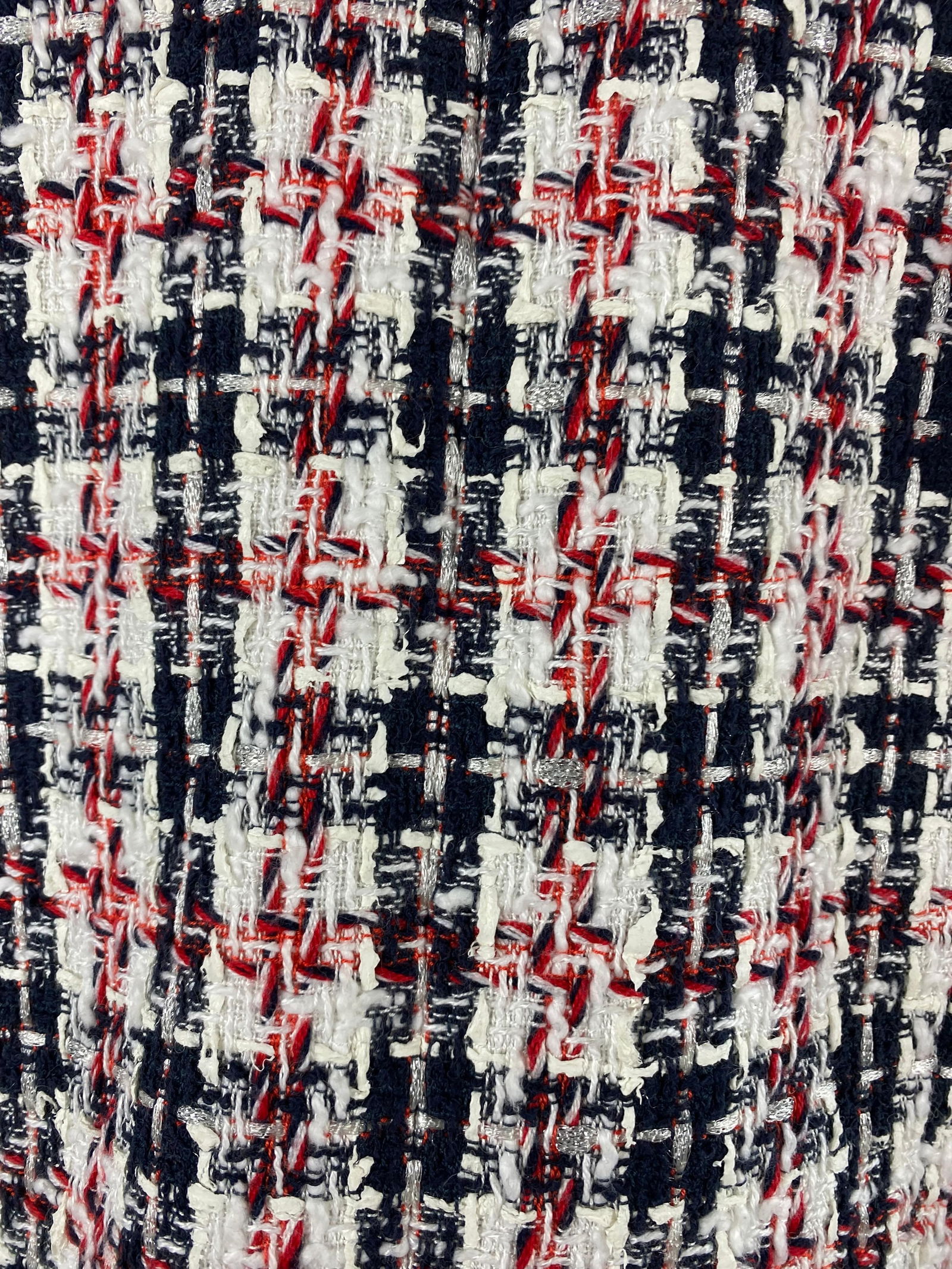 Balmain Multicolored Tweed Blazer Jacket - 4