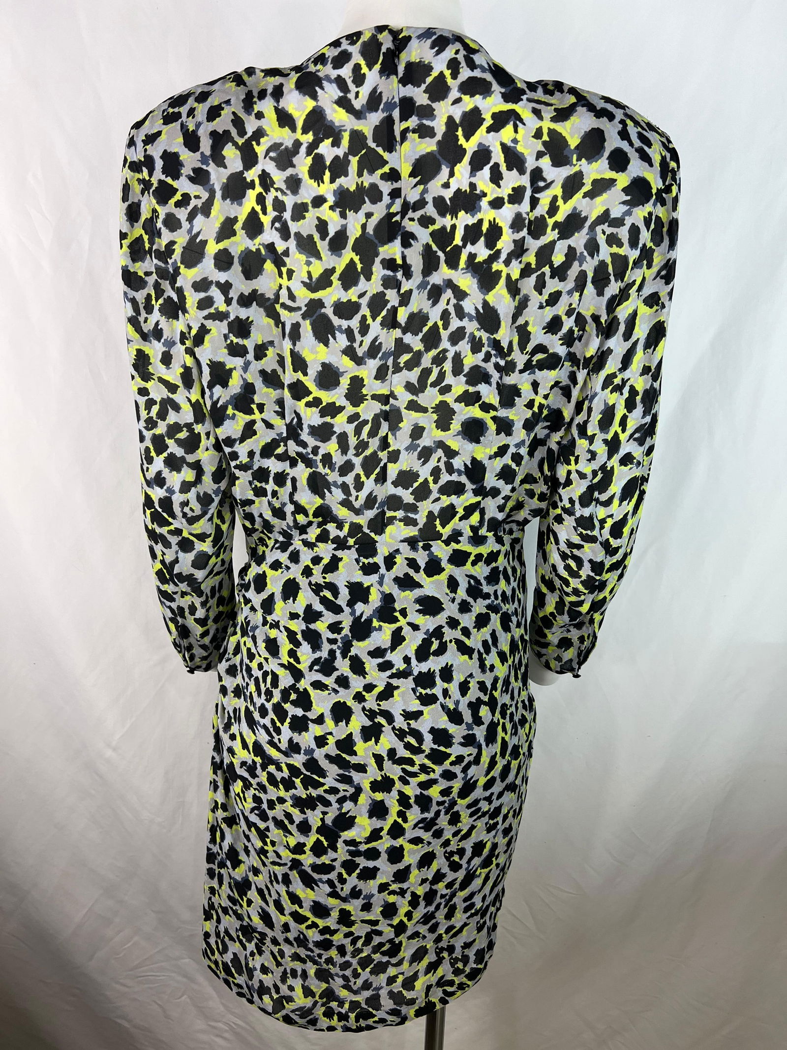 Carmen March Multicolor Leopard Mini Dress, Size 42 - 9