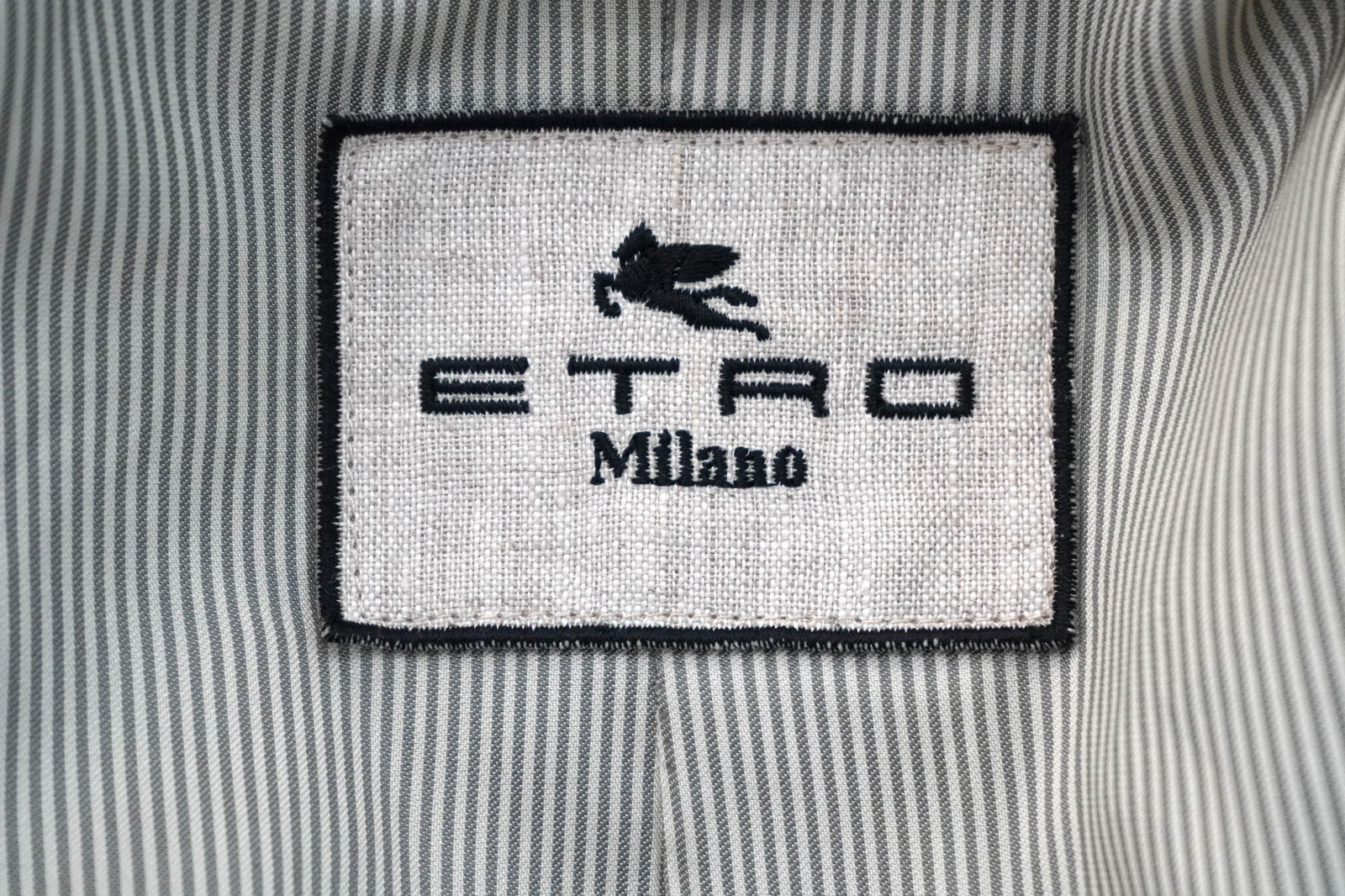 Etro Black Floral Paisley Blazer sz 40 - 16