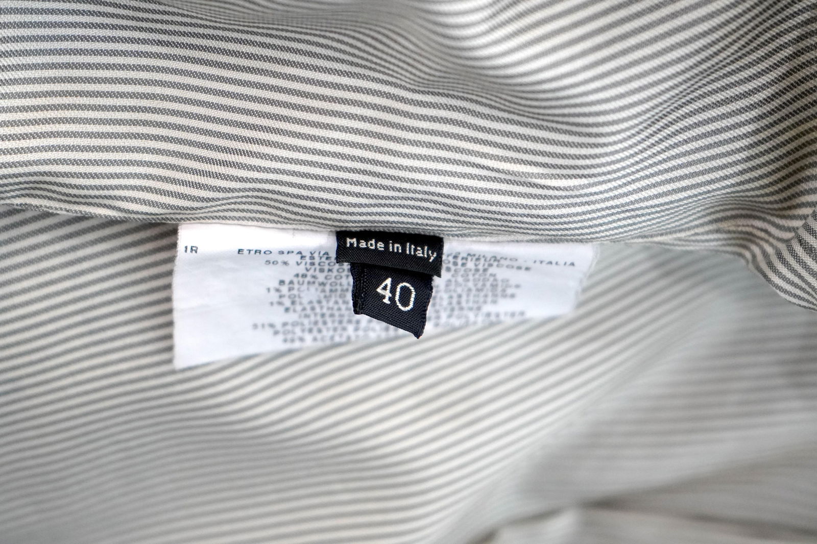 Etro Black Floral Paisley Blazer sz 40 - 5