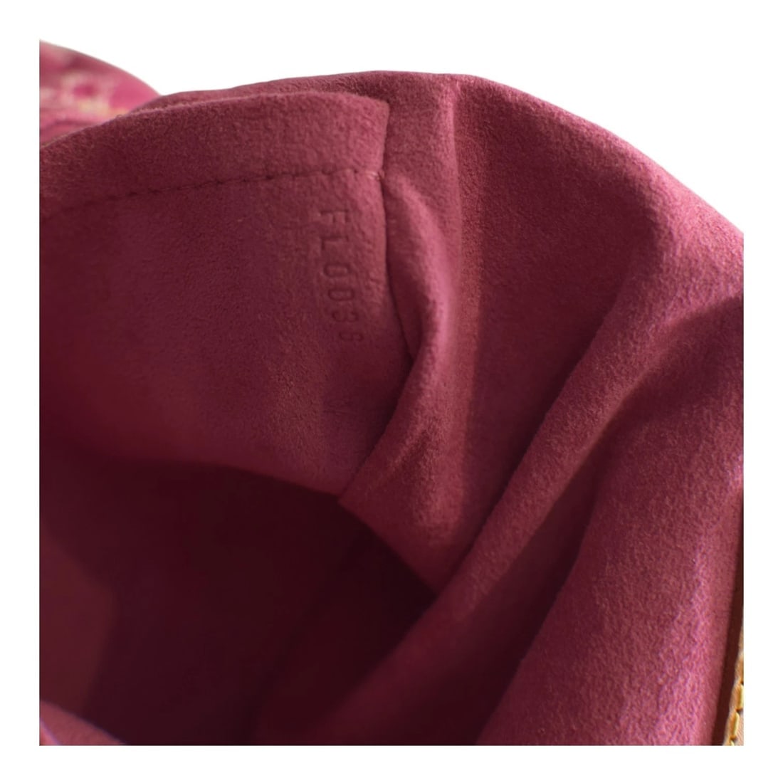 LOUIS VUITTON LV Monogram Pink Indigo Denim Baggy GM Shoulder Bag - 16