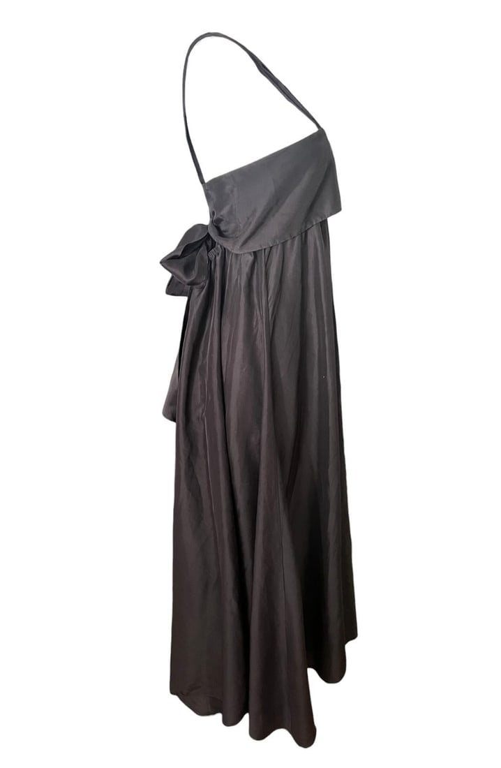 Forte Forte Black Silk Maxi Dress - 8