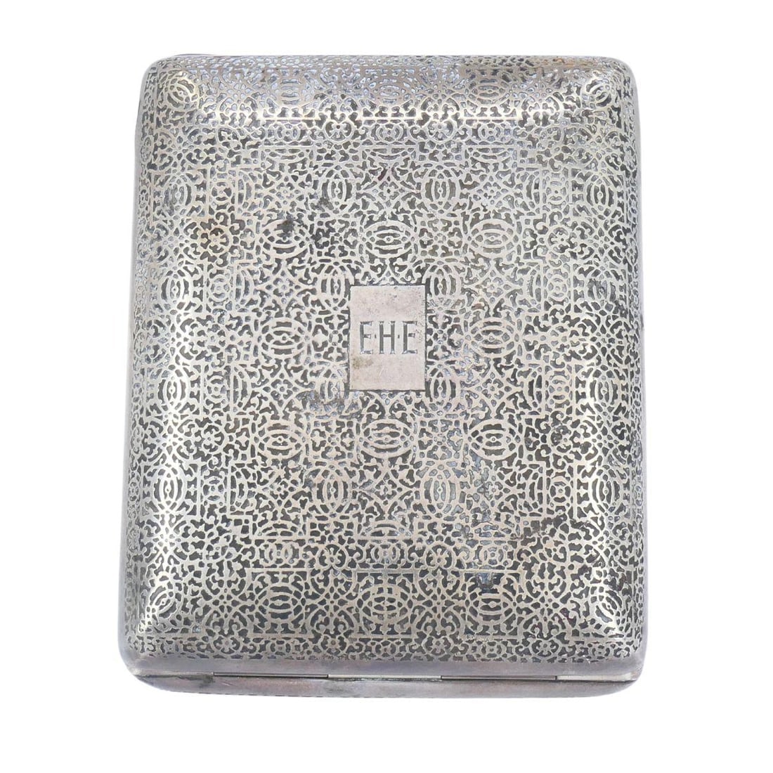 Vintage 1925 Tiffany & Co. Sterling Silver Mirror Compact - 13