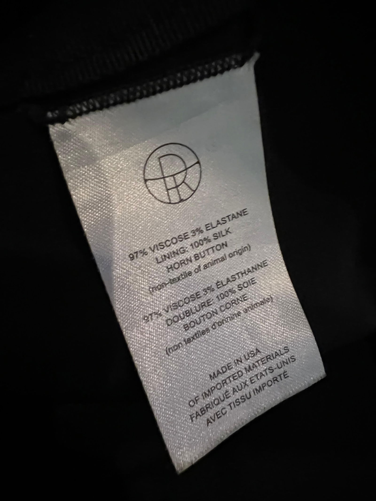 The Row Black Pants, Size 2 - 6