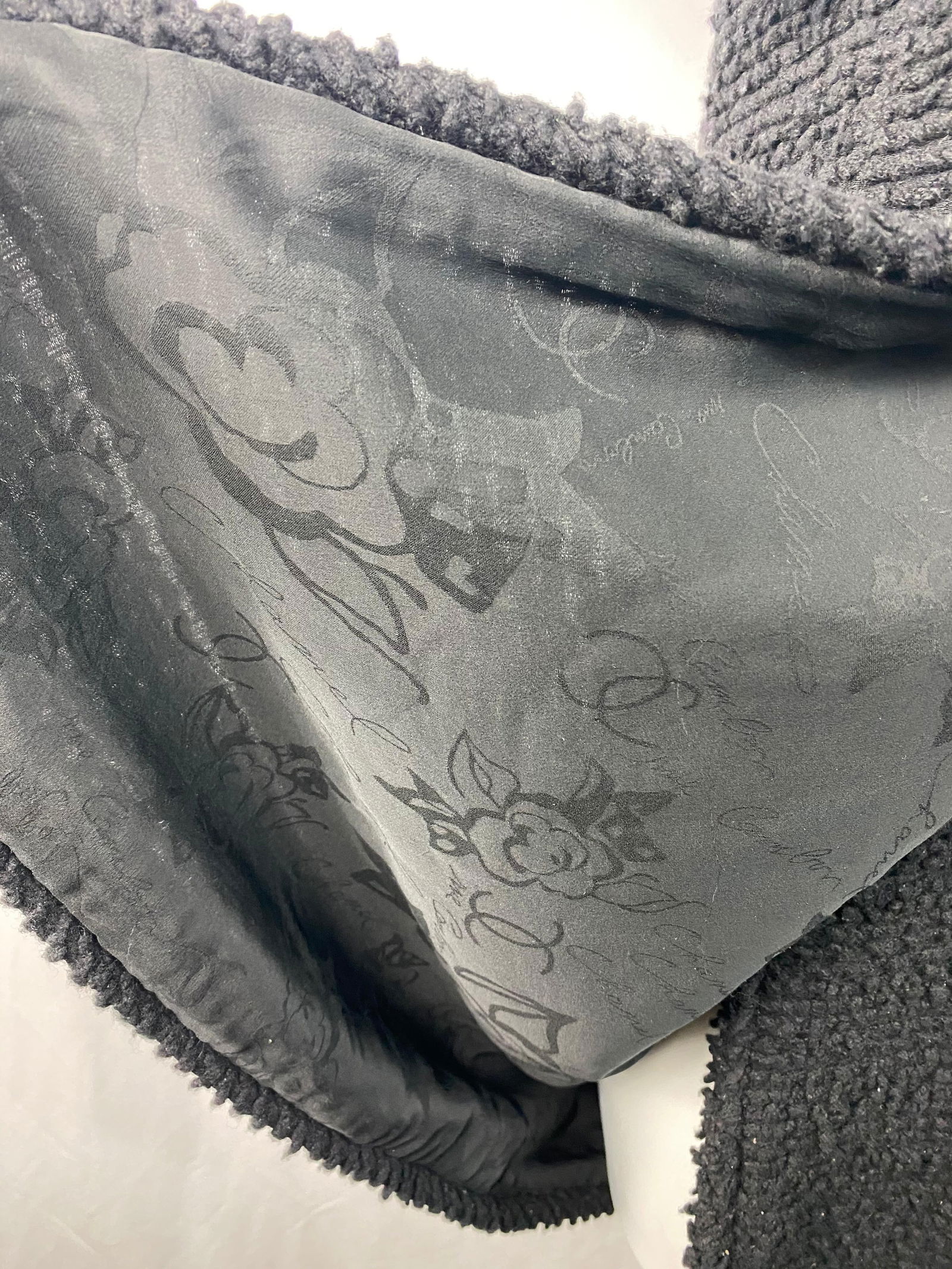 Chanel Black Wool Tweed Short Sleeves Mini Dress Size 38 - 17